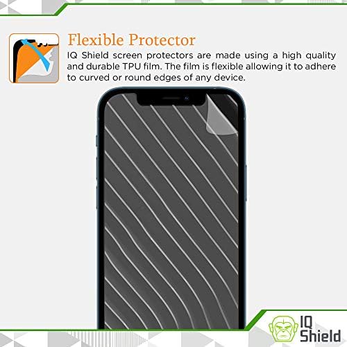 Protetor de tela fosco de escudo de QI compatível com Apple iPhone 12 Pro Max Anti-Glare Anti-Bubble Film