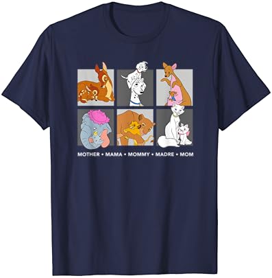 T-shirt do Dia das Mães Neutra dos personagens da Disney