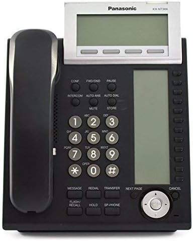 Panasonic KX-NT366 IP Phone Black