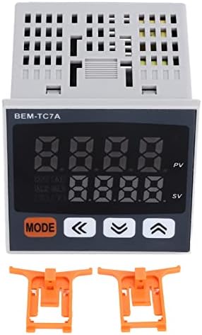 Controlador de temperatura PID, termostato digital de 72x72mm exibir termostato inteligente, AC 100-240V, exibição