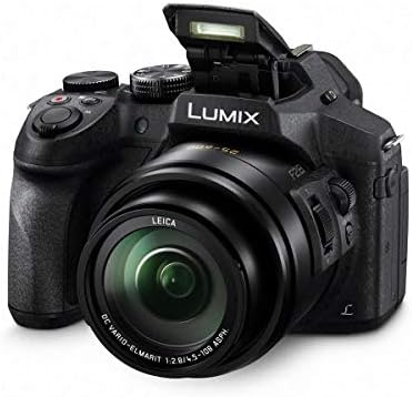 Câmera digital Panasonic Lumix DMC-FZ300, 12,1 megapixels, sensor de 1/2,3 polegadas, vídeo em