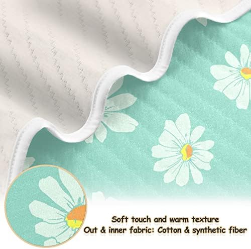 Poppies Floral Gunflower Baby Cobertors para meninos Super macio cobertores de crianças pequenas