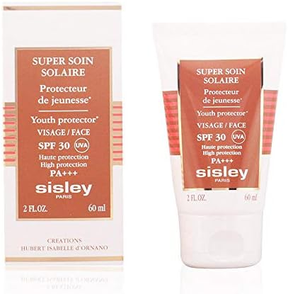 Sisley Super Soin Solaire SPF 30 SUNCARE FACIAL PARA MULHERES, 2 onças