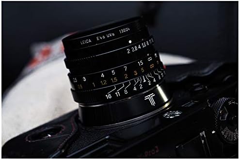 Ttartisan Lente Adaptador/Anel Converter para Leica M Mount Lens to Fuji FX Mount Camera Body Black Black