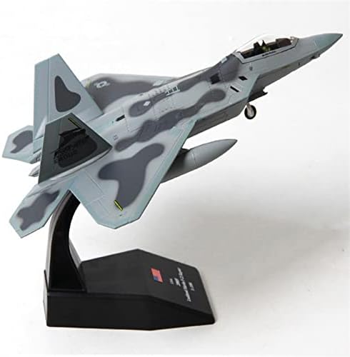 Natefemin 1: 100 F-22 Simulação Aeronave Aviação Exposição Militar Model Model Model Toy