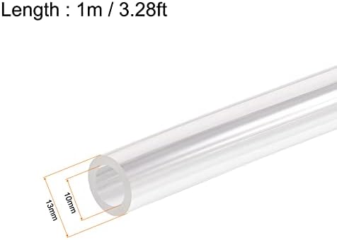Tubos de PVC de plástico transparente Rebocador Tubo de vinil flexível, [para mangueira de água de