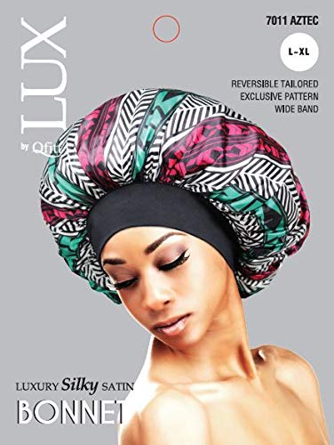 Lux by Qfitt Silk Pattern Bonnet