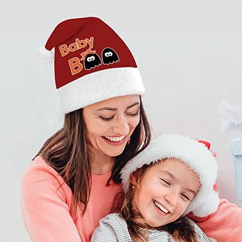 Baby boo chapéu de natal chapéu de Papai Noel para adultos unissex Comfort Classic Xmas Cap para férias
