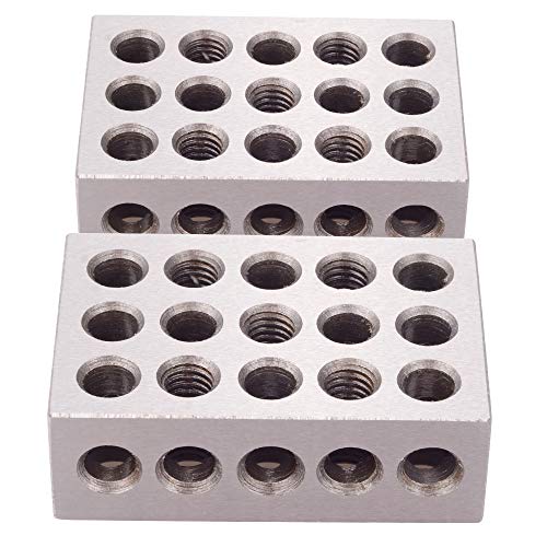 CHENTEC 1-2-3 blocos correspondidos em pares endurecidos de aço 23 orifícios Conjunto de moagem de
