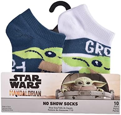 Star Wars Boys 10-Pack No Show Socks
