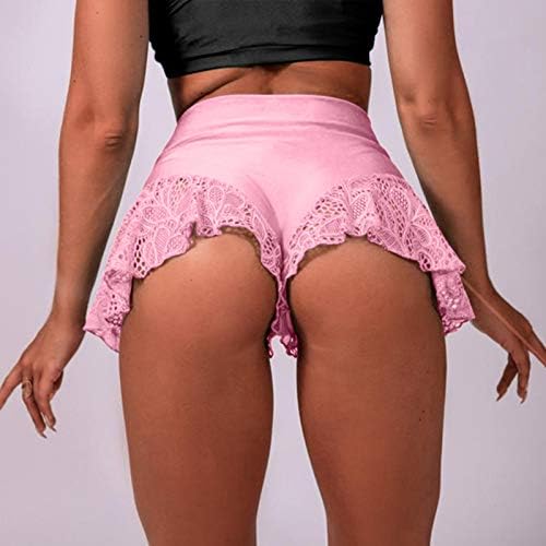 Sexy mini shorts de dança de cintura alta para mulheres curtas de dança de pólo com calça quente