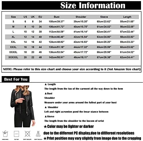 Jaqueta de couro preta de pxloco Mulheres de tamanho grande jaqueta feminina Moto Jacket
