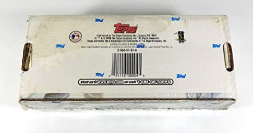1999 Topps Baseball Factory Sealed Conjunto 462 Série de cartões de beisebol I & II - MLB Baseball Cards
