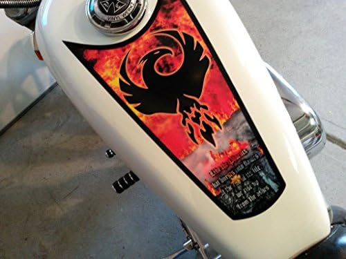 The Phoenix - Decalque do tanque de combustível para a Harley Davidson Sports e outras motos