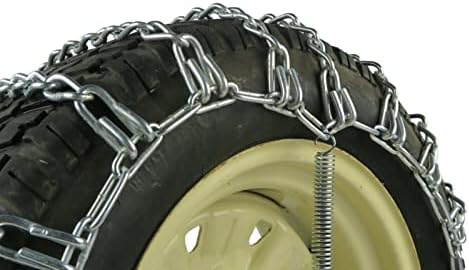 A ROP SHOP | Par de 2 cadeias de pneus de ligação com tensores para Ariens Snowblower se encaixa 23x10x12