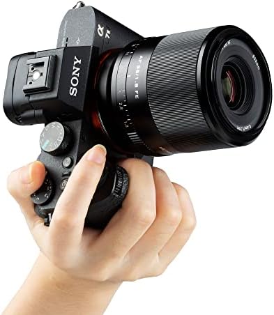 Viltrox 35mm f/1.8 Lente de estrutura cheia para montagem Sony e, foco automático F1.8 Fe lente