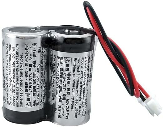 DSONE CR123A MR-BAT6V1ST 3V 1400mAH Li Battery com plugue compatível com Mitsubishi servo bateria MR-J4 2CR17335A