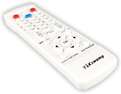 Controle remoto de projetor de vídeo tekswamp para christie lx37