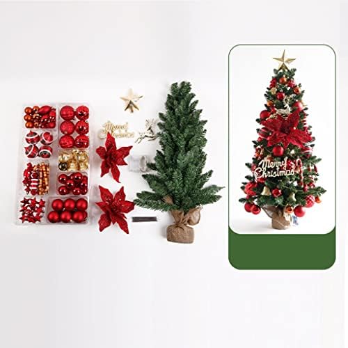 Fifor 36.6 Na árvore de Natal de mesa/piso, árvore de Natal operada por bateria com luzes e ornamentos