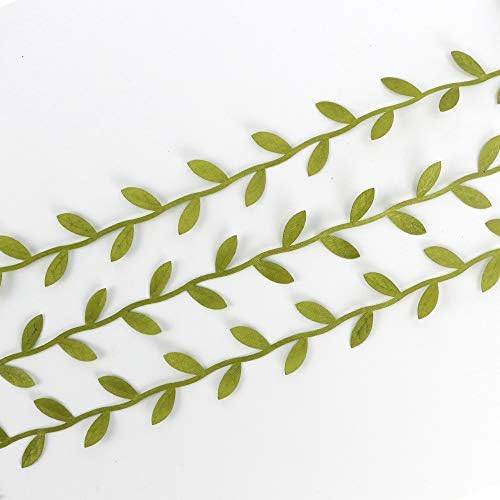 Fita de folha de meedee fita folha verde fita - 1 x 20 jardas - fita verde para folhas de embrulho
