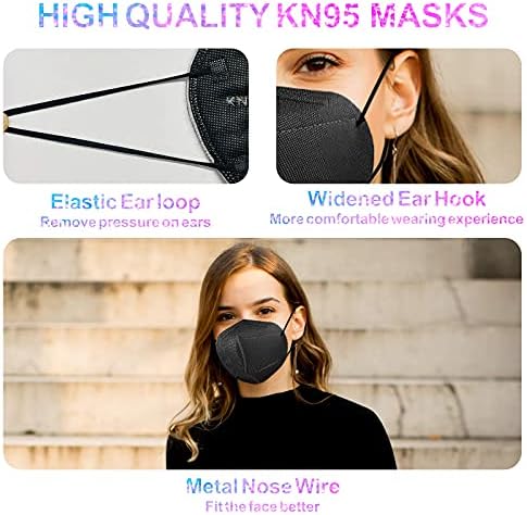 100pcs colorido dispensável face_masks, proteção de filtro multicamada 3D para adultos homens homens, 4 cores