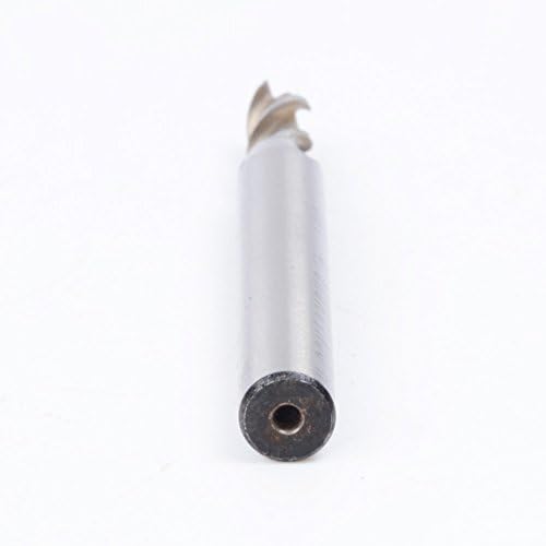 1pcs 3 flauta shank HSS Stand Cutter de moagem ， Para uso em materiais duros de 4,5 mm de diâmetro de corte,