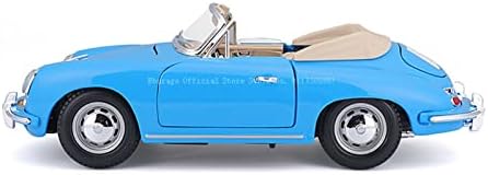 Veículos modelo de escala Apliqe para 1961 Porsche 356b Convertible Classic LELOY DIE Coleção de modelos de