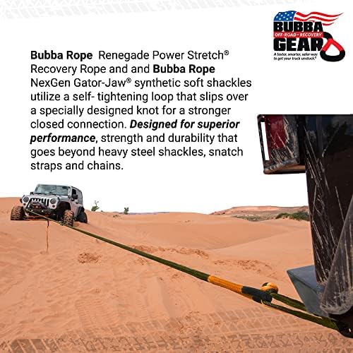 Bubba corda pesada para uso off-road Reconcelador de recuperação de recuperação-Renegade Power