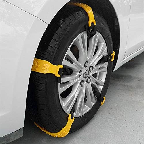 N / A Cadeia de pneus anti-esquisitos, fácil de transportar, segura, resistente, estável e ajustável