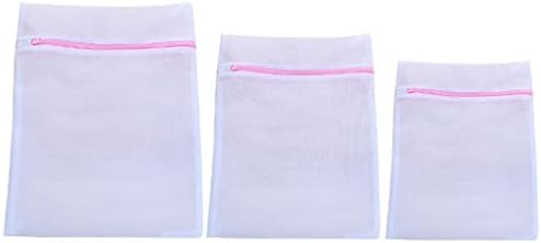 Lukeo Roupas Máquina de lavar roupas de lenagem de lingerie malha de lingerie bolsa de lavanderia bolsa