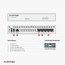 Fortinet FortiGate FG -40F Securidade de rede/aparelho de firewall -1yr UTM Proteção