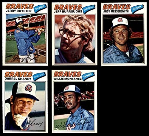 1977 O-Pee-Chee Atlanta Braves Team Set Atlanta Braves Ex+ Braves