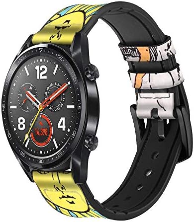 CA0071 Tarot Sun Leather Smart Watch Band Strap for Wristwatch Smartwatch Smart Watch Tamanho