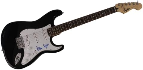 Melissa Etheridge assinou autógrafo em tamanho grande Black Fender Stratocaster GUITAR Um novo,