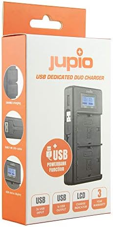 Duo USB Charger para Sony NP-FM50, NP-F550/F750/F970