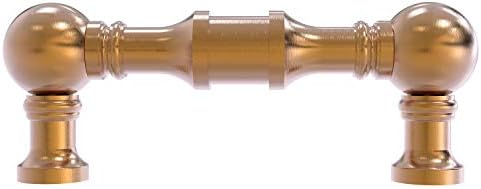 Brass Aliada W-3/3 3 polegadas Pull, 3 x 3/4, bronze escovado