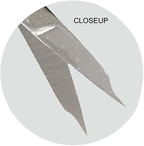Tolusa 4,5 Scissors de unhas com lâminas de seta curvas de 1-1/4: SC-44352-Z02: