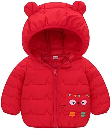 Coats de inverno crianças criança bebê meninos garotas jaqueta acolchoada desenho animado urso capuz