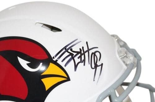 JJ WATT Autografado/assinado Arizona Cardinals Authentic Speed ​​Capacete JSA 35067 - Capacetes NFL autografados
