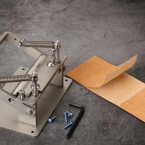 Máquina de desbaste de rachadura de couro aço inoxidável Ferramentas DIY de corte de corte - Ferramentas