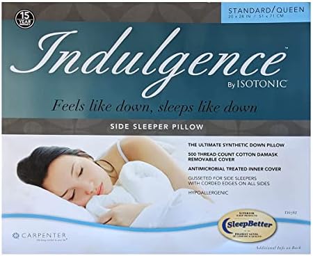 Indulgência isotônica Pillow Synthetic Down | Dorminhoco lateral