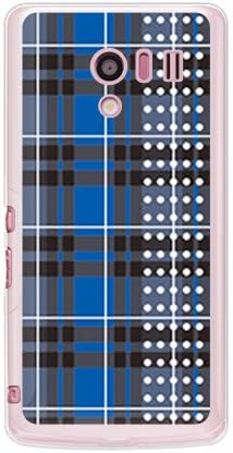 Segunda verificação de pele DOT azul / Para Aquos Phone EX SH-04E / DOCOMO DSH04E-TPCL-701-J083