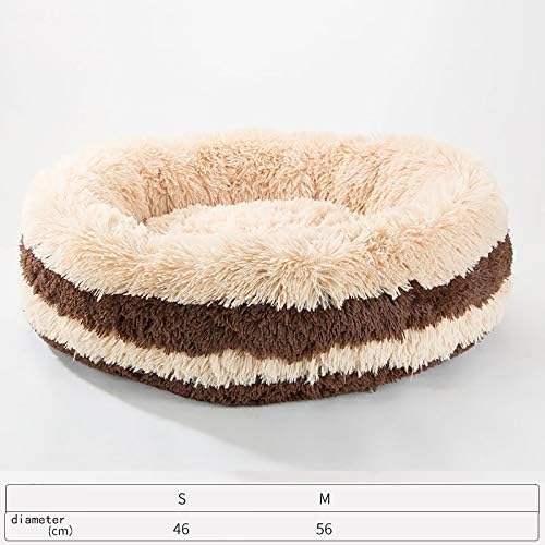 Cama de gato redonda Zhying, almofada macia e confortável, sofá lavável, para um pequeno animal de estimação