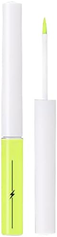 Vefsu 8 cores Eyeliner maquiagem de cosplay maquiagem branca glitter verde delineador líquido luminoso delineador
