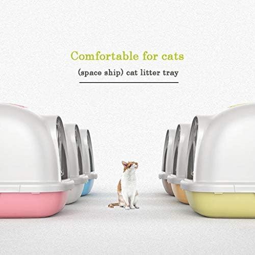 Luckxuan Cat Box Caixa Criativa portátil Cato Banheiro Pet Lixeira Pode Pet Supplies Cat Cats Cats