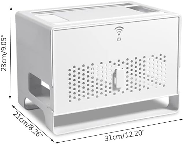 MMLLZEL Desktop Socket Cord Organizer TV Conjunto de TV Top Supply Power Supply com organizador oculto