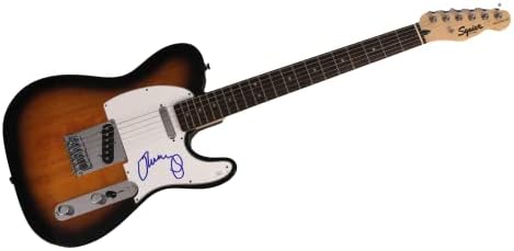 John Cougar Mellencamp assinou o autógrafo em tamanho grande Telecaster Guitar Guitar w/ James Spence JSA
