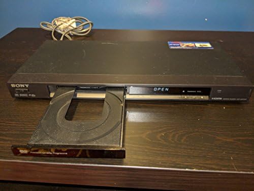 Sony DVP -NS72HP Disco único DVD Player - acabamento preto