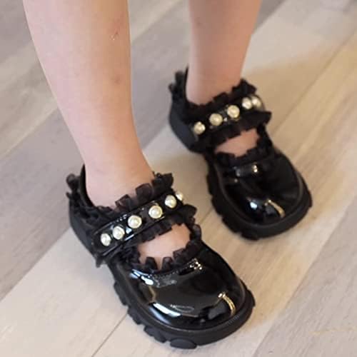 Meninas pequenos sapatos de couro sapatos de solteiro sandálias FLOR FLOR BURO BRILAÇÕES DO