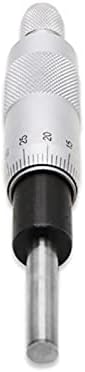 Smanni Silver Flat Needle Type Micômetro Cabeça 0-25 mm 0,01 mm Medida Ferramenta com medição